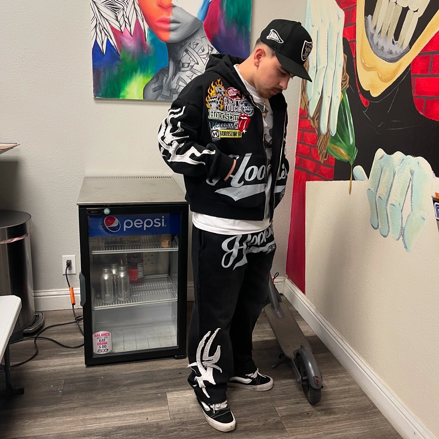 Hoodstar patch HOODIE