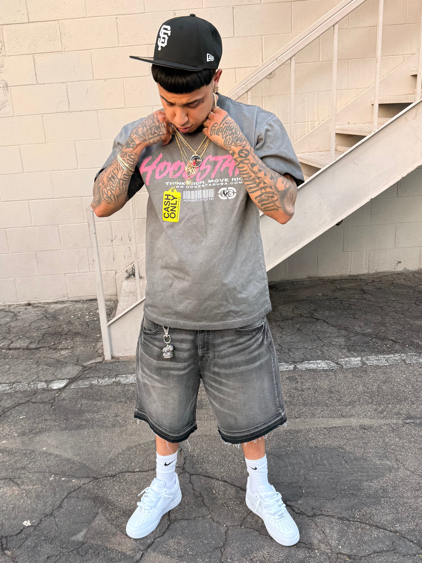 Grey cash only